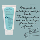 Creme hidratante para mãos e unhas