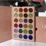 Paleta de sombra Huda Bealty 24 cores Glitter